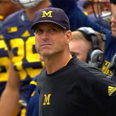 VIDEO: Michigan coach Harbaugh agrees to 3-game suspension