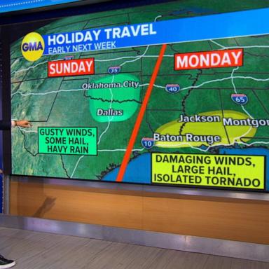 VIDEO: Cross-country storm could threaten Thanksgiving travel rush