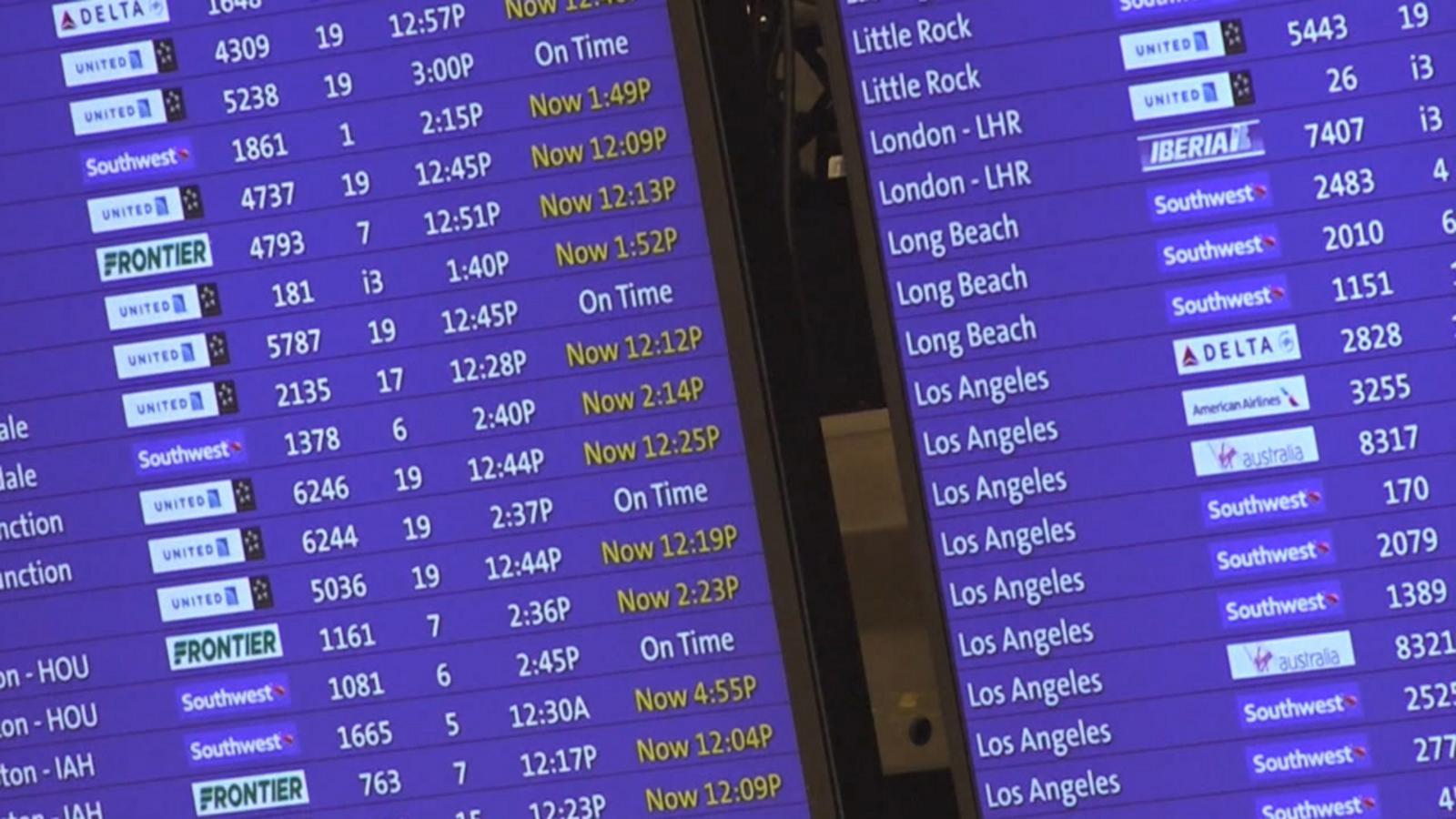 VIDEO: Airports brace for busiest Thanksgiving travel days on record