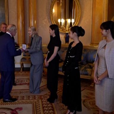 VIDEO: King Charles III honors BLACKPINK at Buckingham Palace