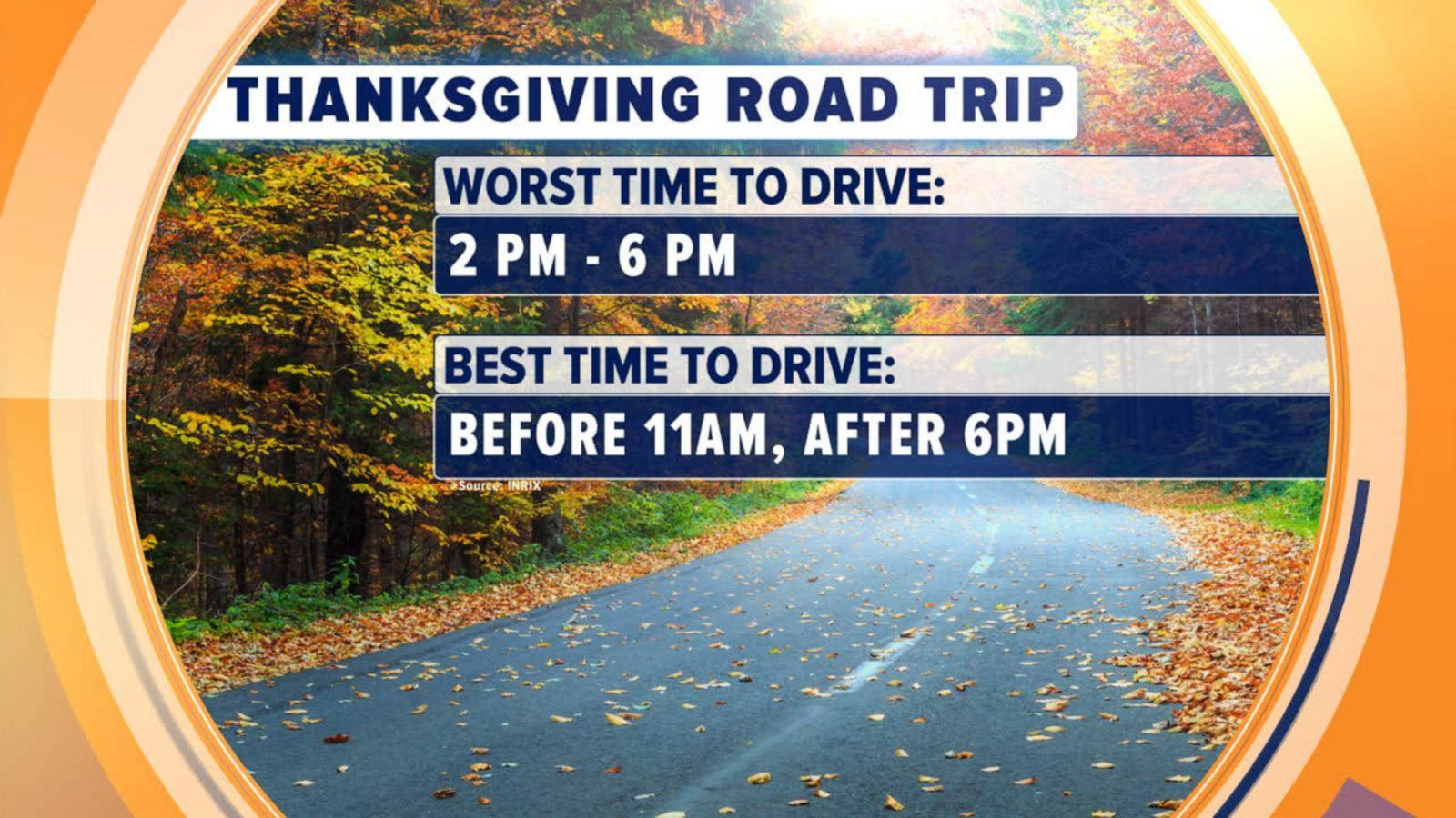 VIDEO: Thanksgiving travelers hit the roads in record numbers