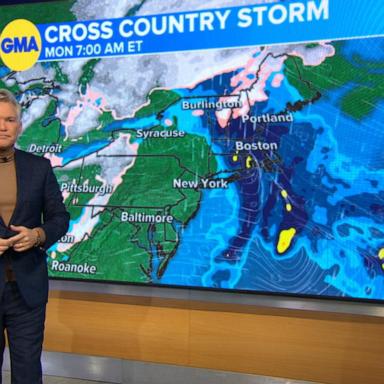 VIDEO: Winter weather alerts for millions across 13 states