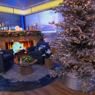 VIDEO: 'GMA' reveals new set for the holidays