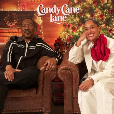 VIDEO: Eddie Murphy, Tracee Ellis Ross talk holiday traditions, new film 'Candy Cane Lane'