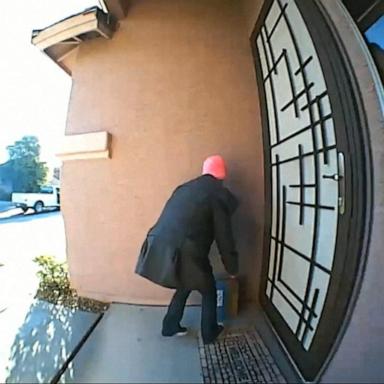 VIDEO: ‘Porch pirates’ steal holiday shopping purchases from homes