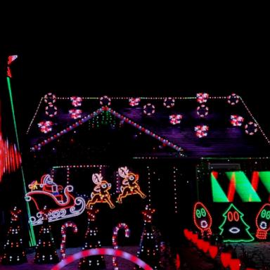 VIDEO: This house's holiday light display is set to Elton John's 'Step Into Christmas'