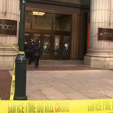 VIDEO: Security guard killed in stabbing at Macy's in Philadelphia