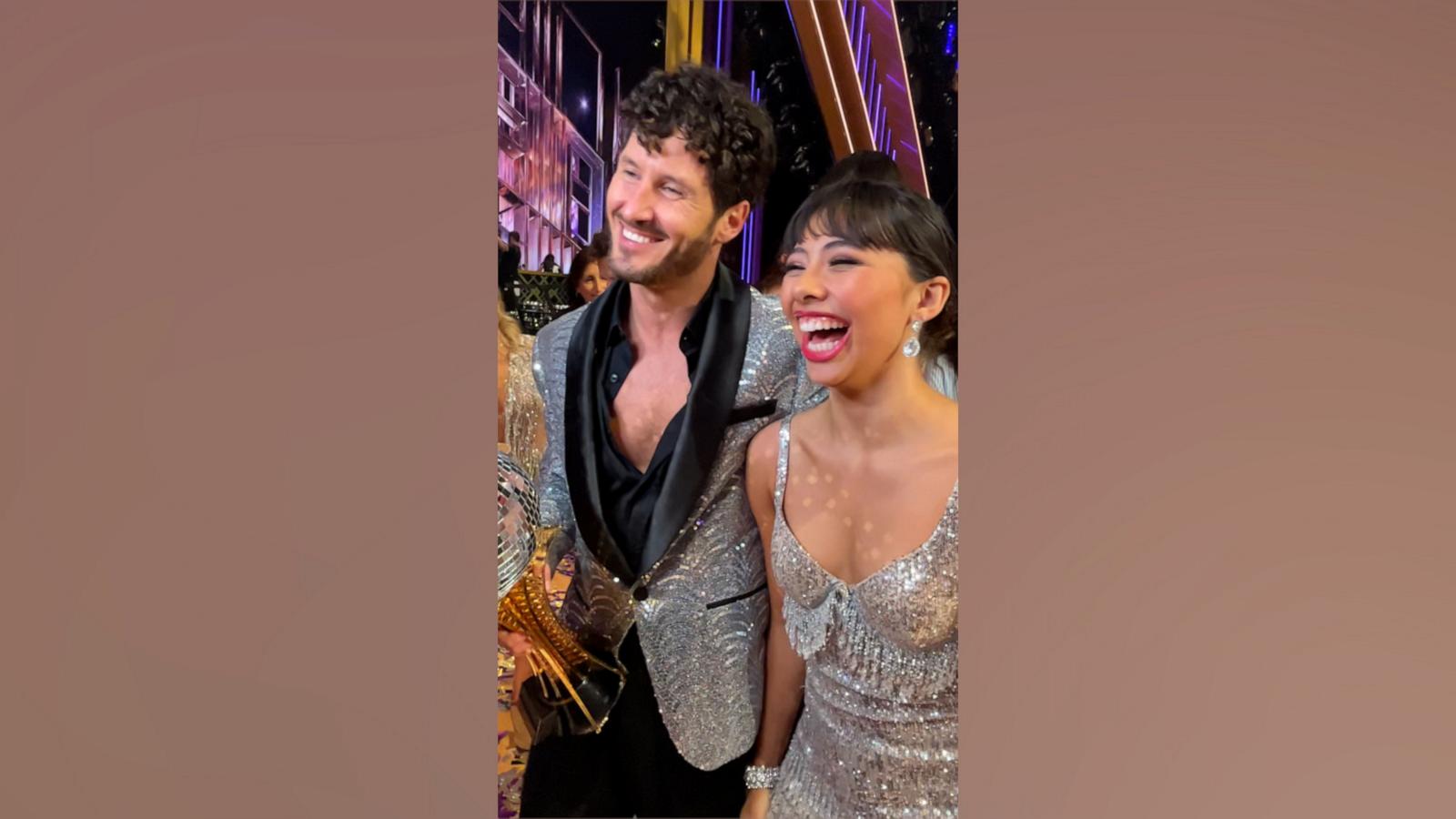 VIDEO: Xochitl Gomez and Val Chmerkovskiy share how it feels to with the Mirrorball Trophy