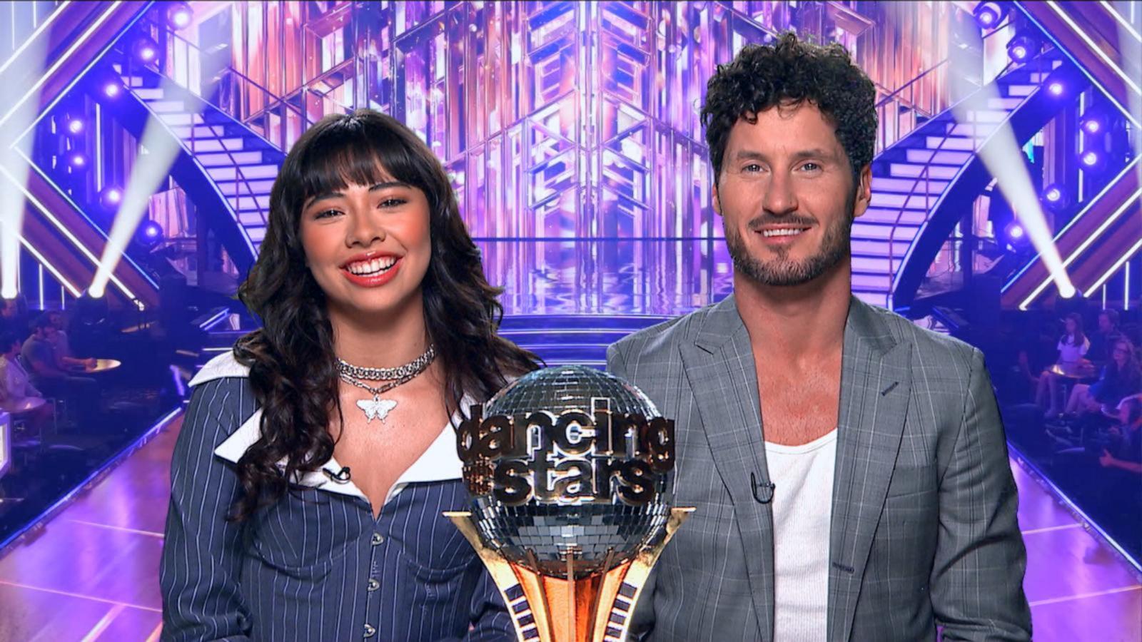 VIDEO: Xochitl Gomez and Val Chmerkovskiy talk winning 'Dancing with the Stars'