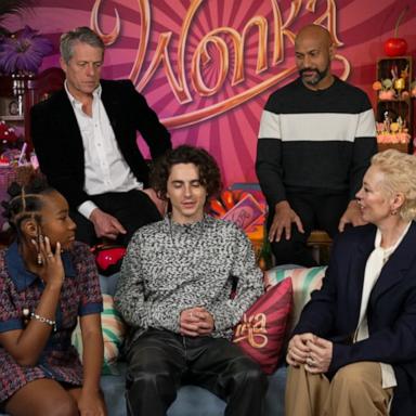 VIDEO: The cast of 'Wonka' dishes on new movie