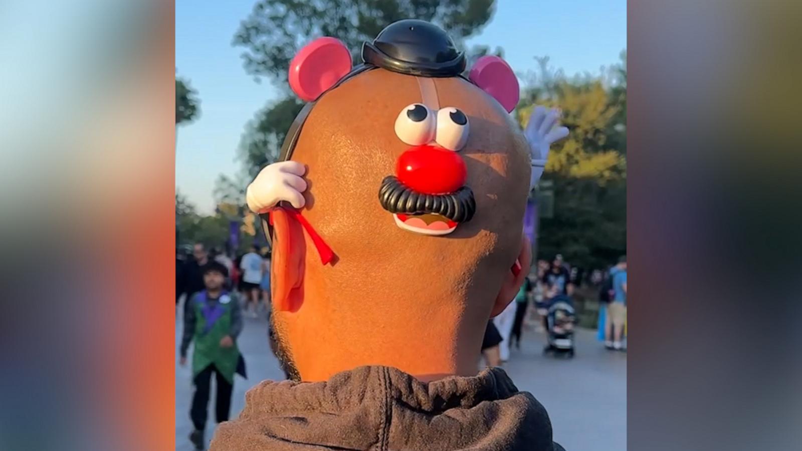 VIDEO: Hilariously brilliant Mr. Potato Head headpiece gets best reactions at Disney