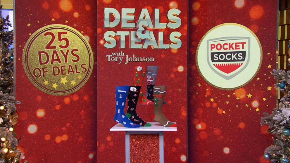 25 Days of Christmas' Deals and Steals: Save on Pocket Socks