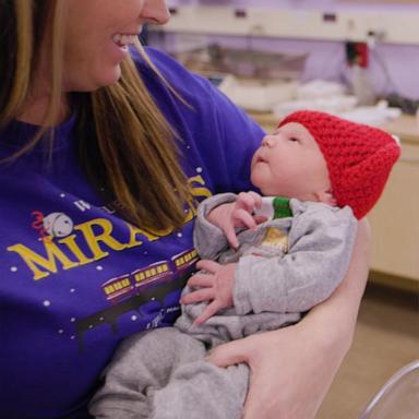 VIDEO: Pittsburgh hospital dresses babies in festive attire for 'Polar Express' party