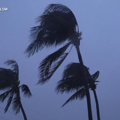 VIDEO: Flooding, strong winds head up the East Coast