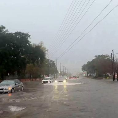 VIDEO: Powerful storm system moves up East Coast