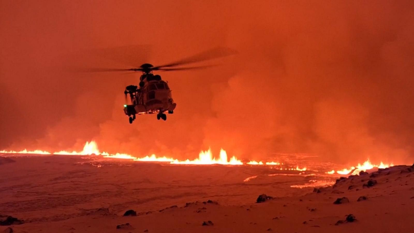 Iceland Volcano Erupts After Weeks Of Activity - Good Morning America