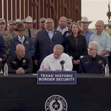 VIDEO: Texas governor signs law allowing law enforcement to arrest migrants