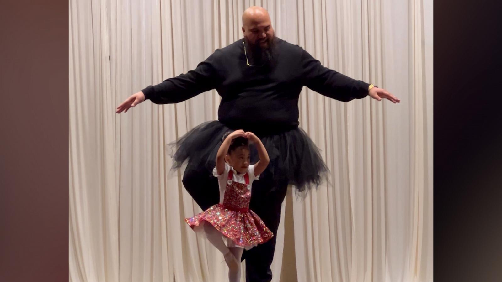 VIDEO: Dad dancing with daughter at her 1st ballet recital is the joy we all need