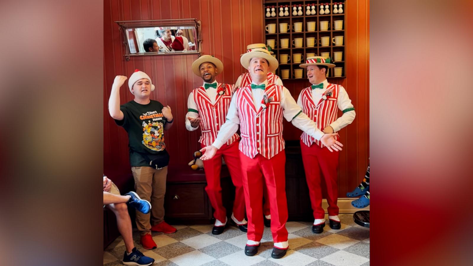 VIDEO: Young man with autism leads The Dapper Dans in spontaneous singing performance