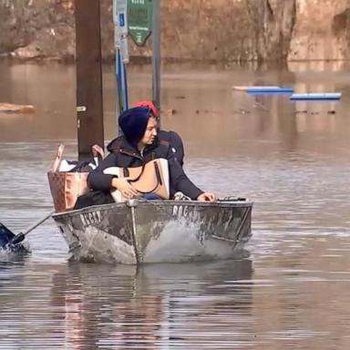 VIDEO: Flood waters rising as East Coast recovers from deadly storm