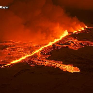 VIDEO: Intensity of Iceland volcano eruption is decreasing