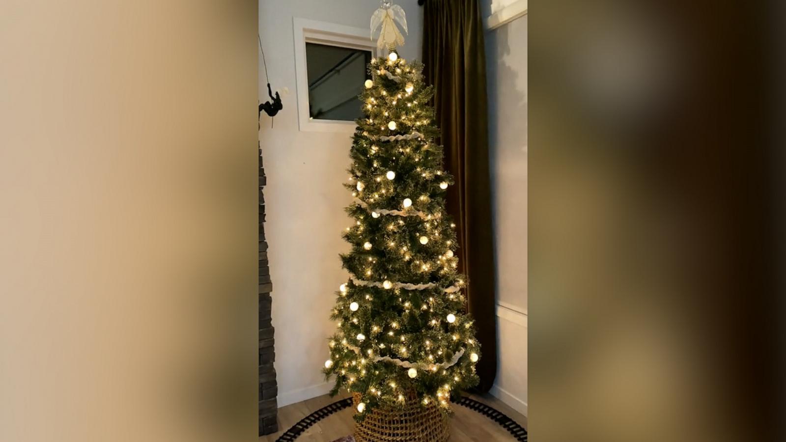 VIDEO: How you can brighten your Christmas tree using ping pong balls