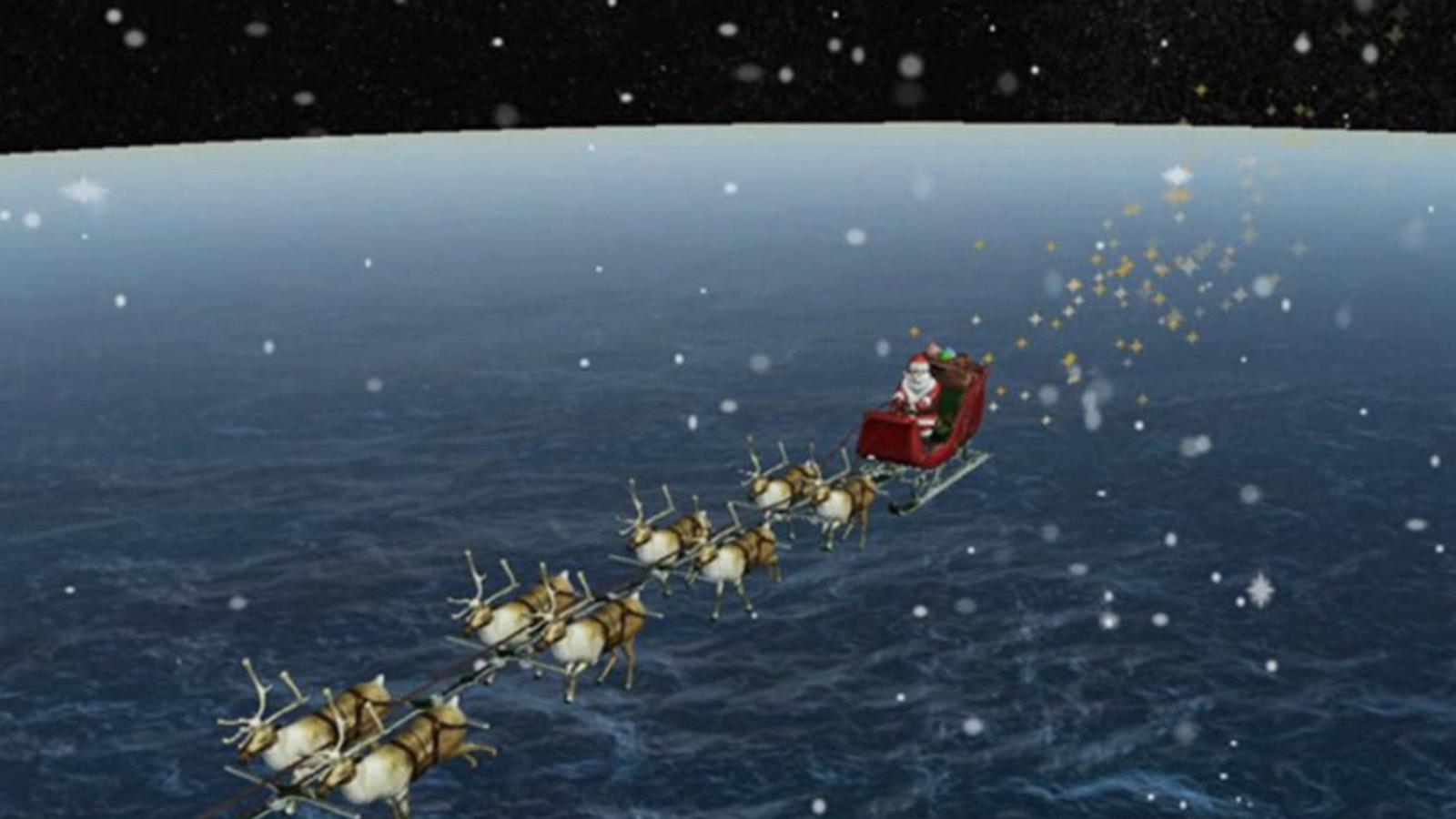 VIDEO: NORAD tracks Santa on Christmas Eve