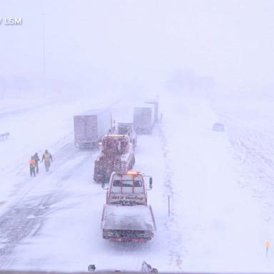 VIDEO: Christmas storm slams the heartland of US