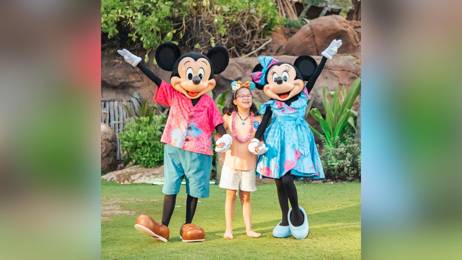 VIDEO: Make-A-Wish grants little girl’s wish to dance with Mickey Mouse