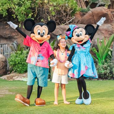 VIDEO: Make-A-Wish grants little girl’s wish to dance with Mickey Mouse