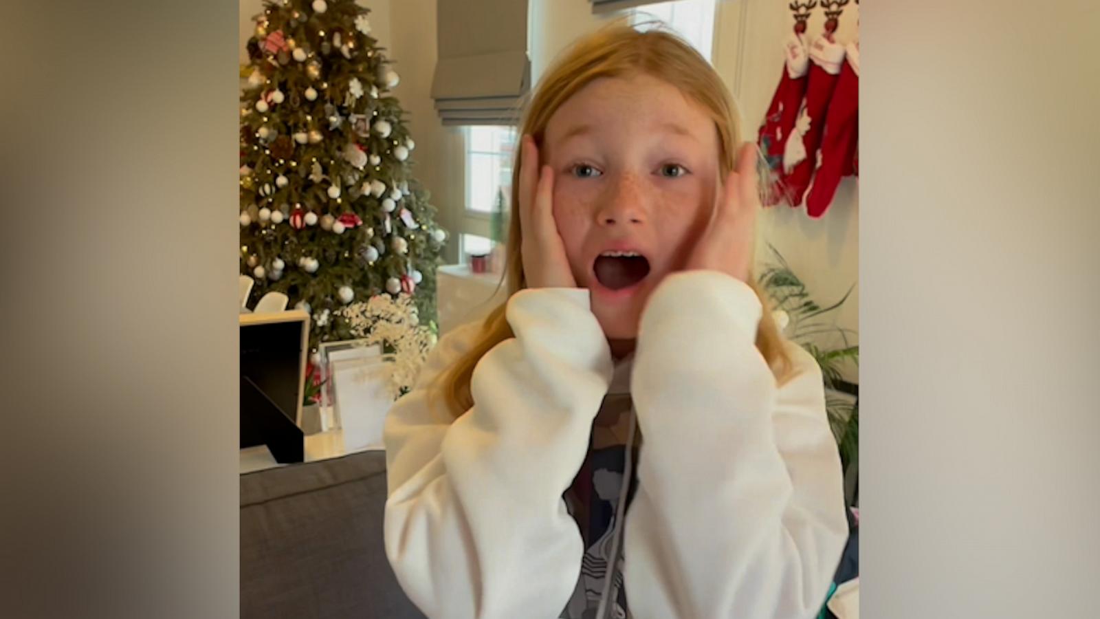 VIDEO: Girl cries tears of joy after receiving Taylor Swift concert tickets for Christmas