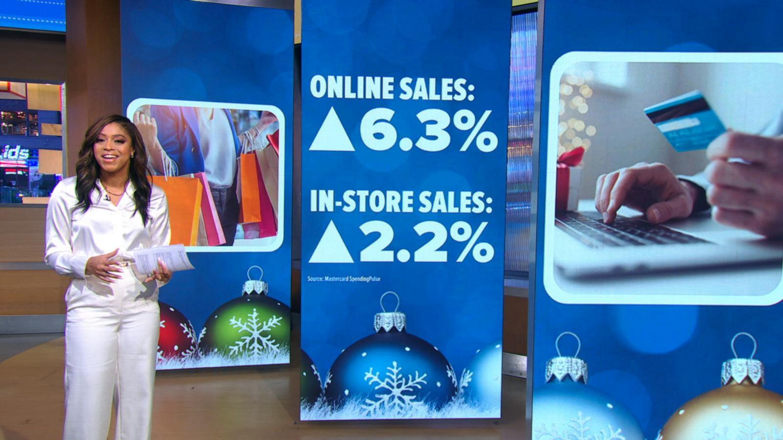 VIDEO: Holiday shoppers spent more in 2023