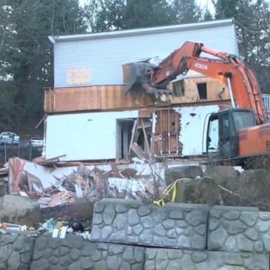 VIDEO: House in Idaho college murders demolished