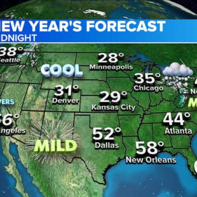 VIDEO: A look at New Year’s Eve forecast