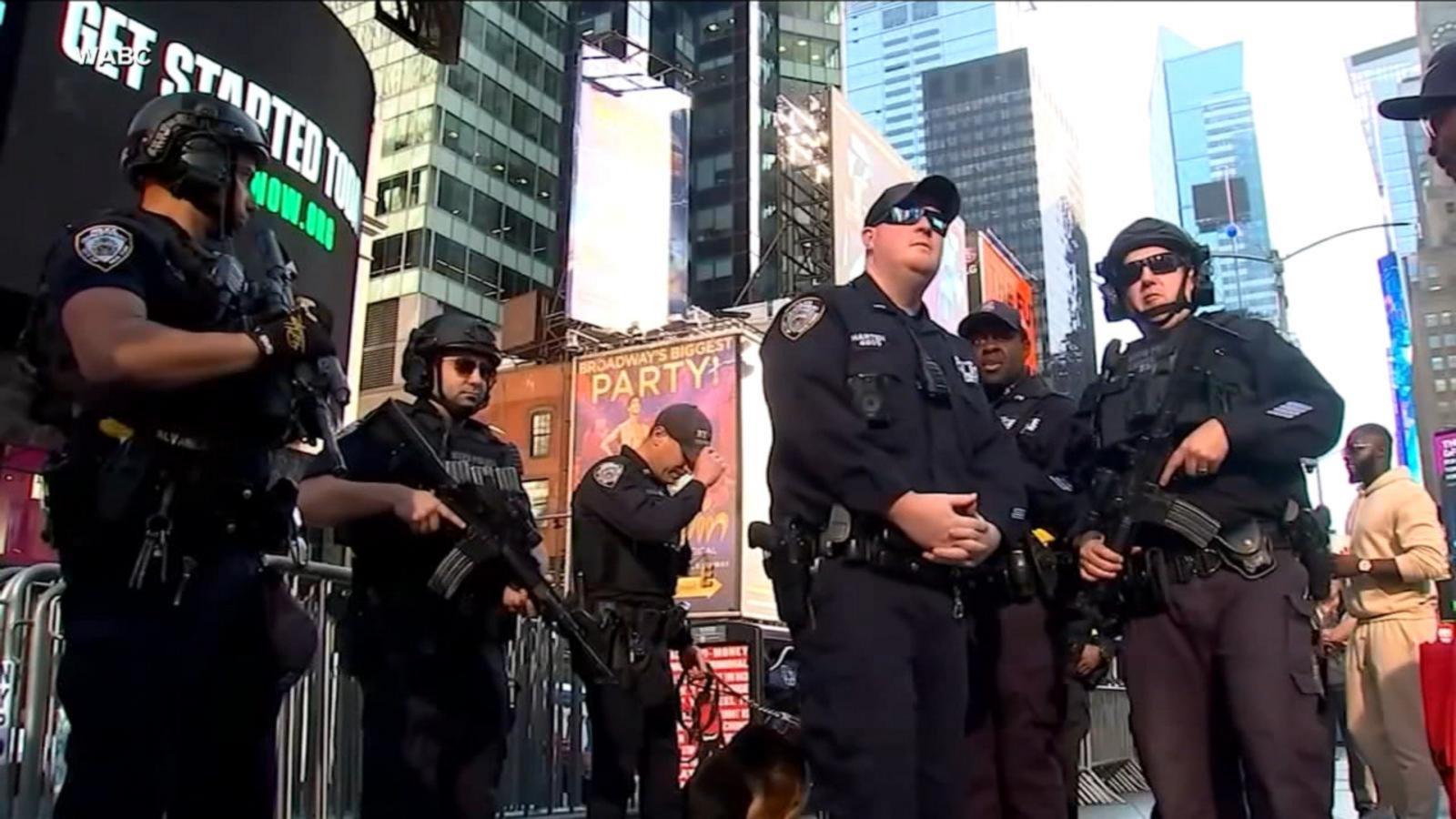 VIDEO: Police ramp up security precautions nationwide ahead of New Year's Eve
