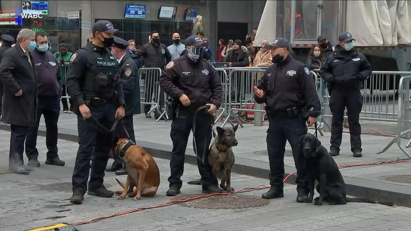 VIDEO: NYPD tightens security ahead of New Year's celebrations