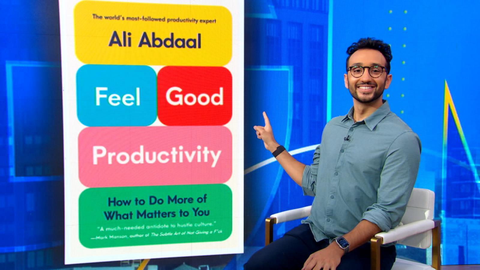 Ali Abdaal talks new book, 'Feel-Good Productivity' - Good Morning America