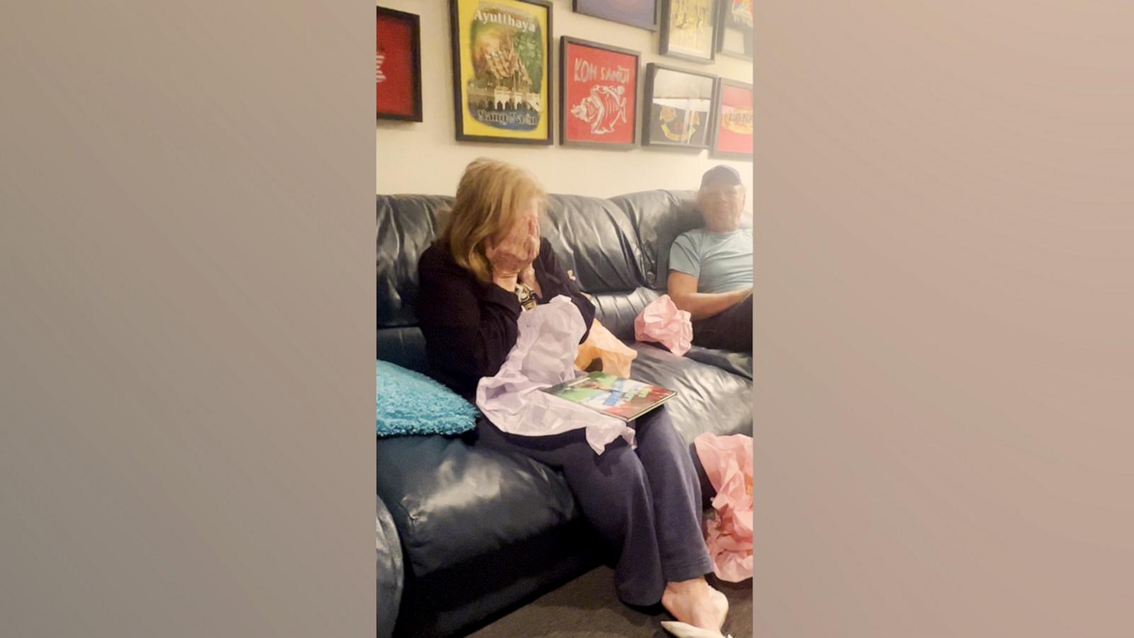 VIDEO: Grandson surprises grandma with children's book she wrote in 1972