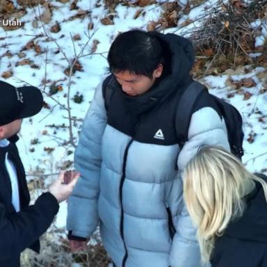 VIDEO: Missing foreign exchange student found alone in Utah woods