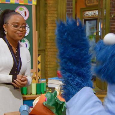 VIDEO: 'GMA' exclusive: Quinta Brunson makes 'Sesame Street' appearance