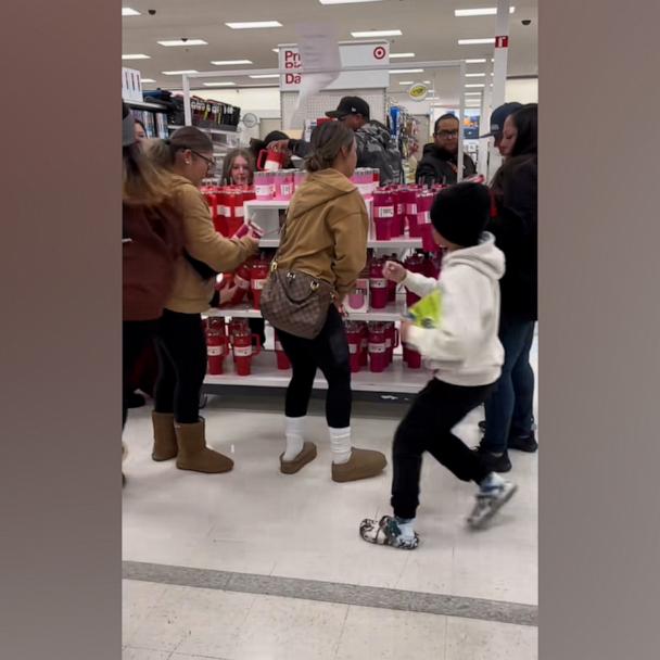 Shoppers clamor for limited-edition Stanley cups selling out at