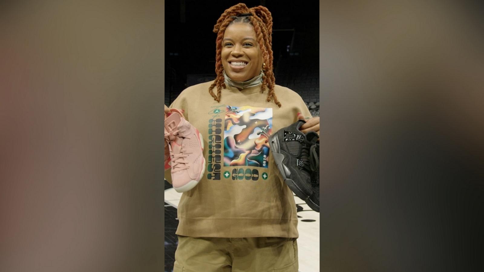 VIDEO: She didn't see Black women represented in sneaker culture -- so she took action