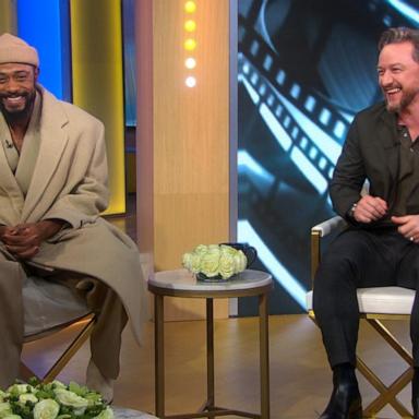 VIDEO: LaKeith Stanfield and James McAvoy talk 'The Book of Clarence'