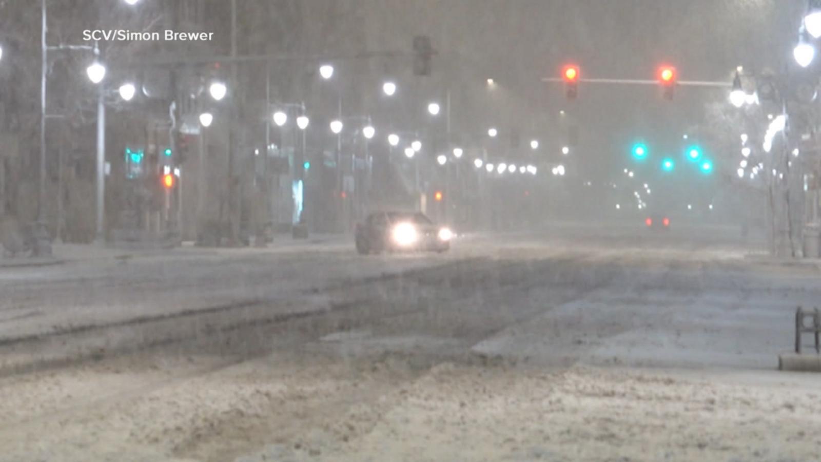 VIDEO: Millions on alert as winter storm heads east