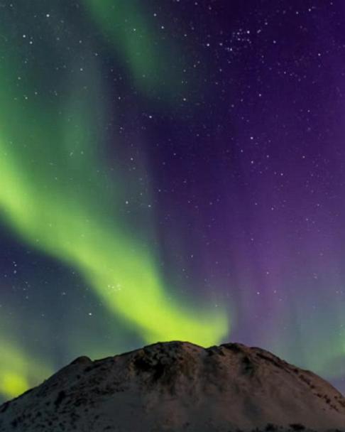  Northern Lights Aurora Borealis High Waisted Yoga