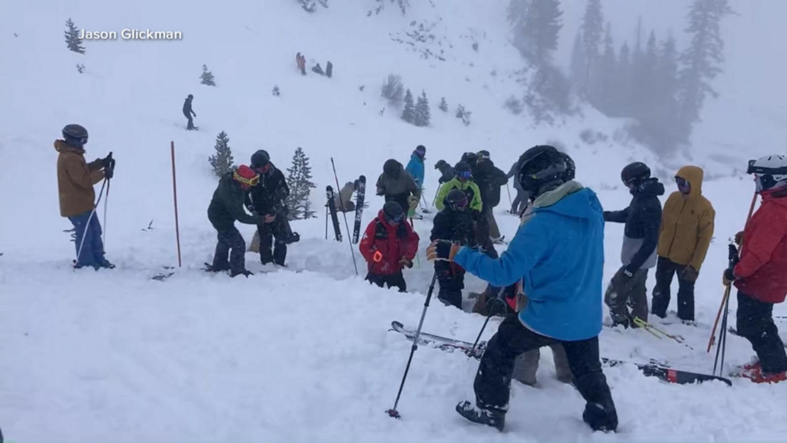 VIDEO: Rescues caught on camera as rare avalanche hits Lake Tahoe resort