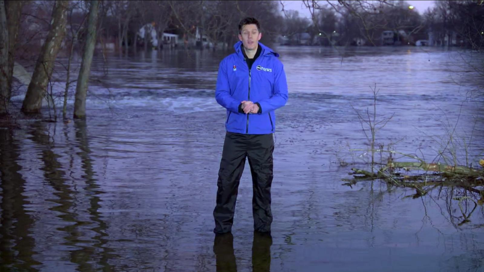 VIDEO: Flood threats after heavy rain in Northeast