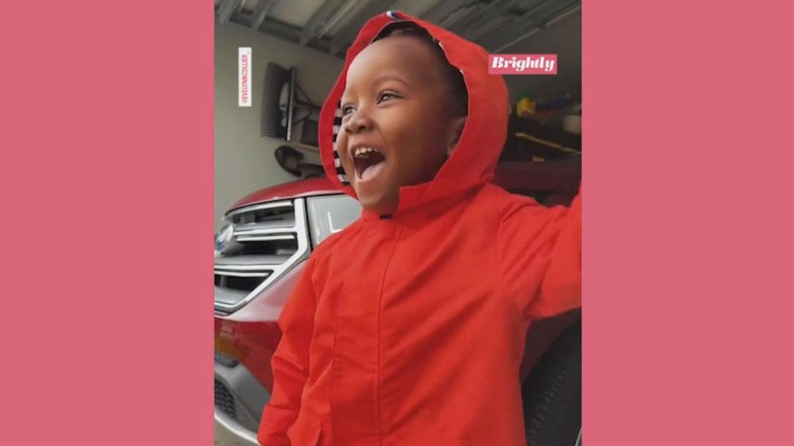 VIDEO: Little boy can’t wait to see his BFF, the trash collector