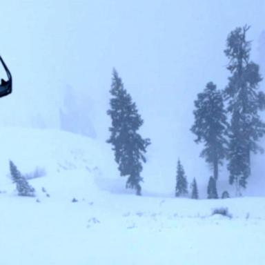 VIDEO: 2nd avalanche hits popular California ski destination 