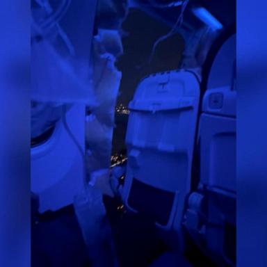 VIDEO: Video captured moments right after the door plug comes off plane